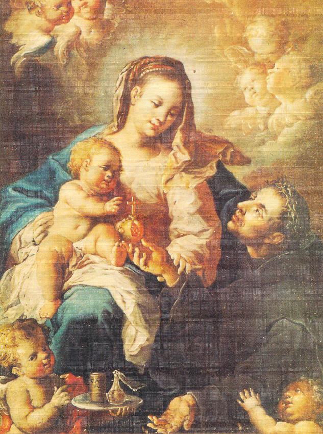 San Giovann di Dio con la Madonna